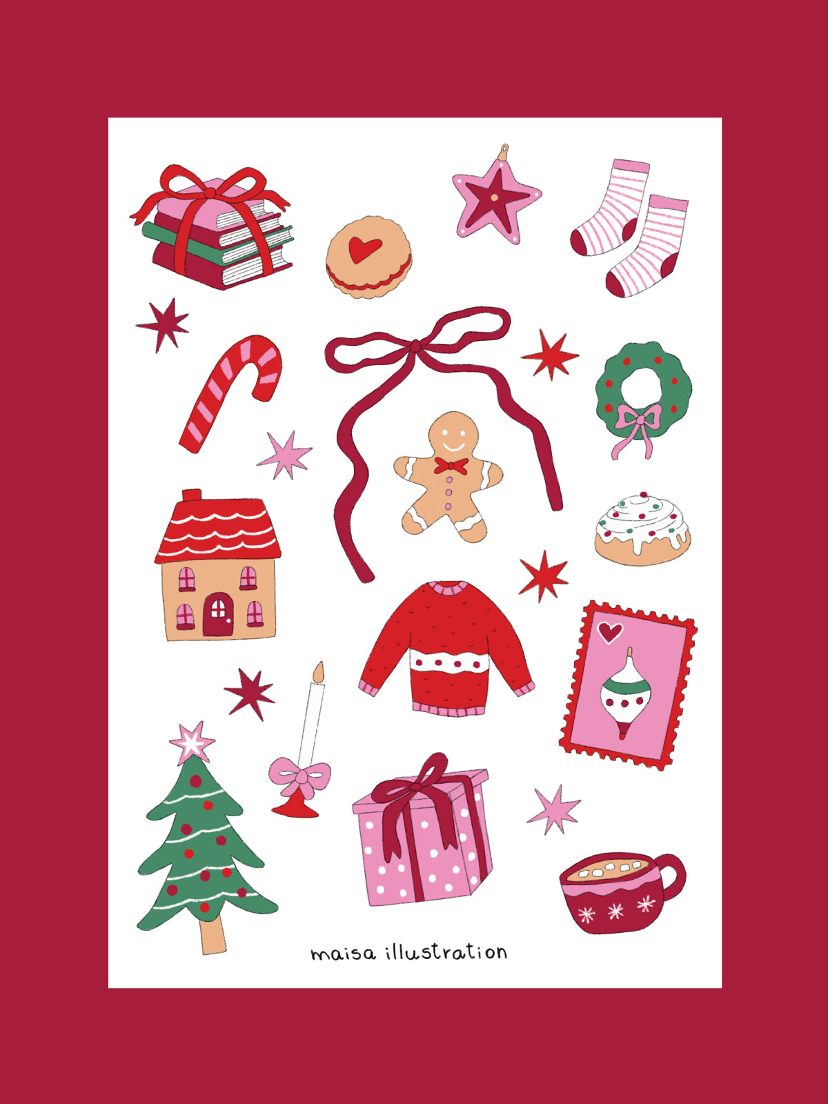 Christmas Stickersheet